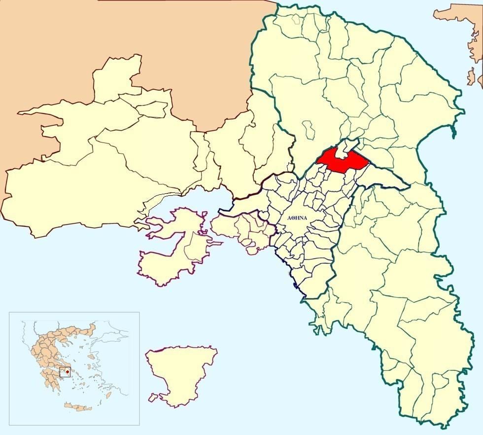 kifissia řecko mapa
