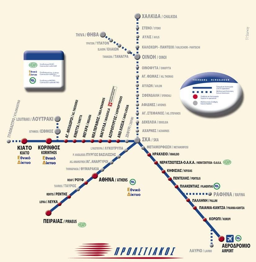 mapa proastiakos