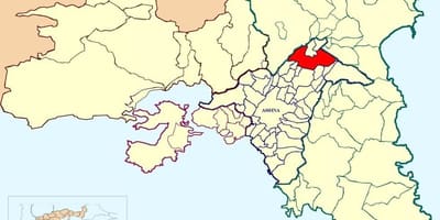 Kifissia řecko mapa